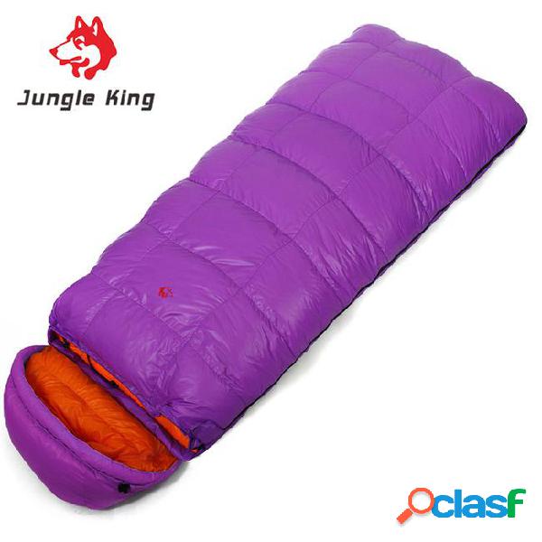Jungle king high quality autumn winter envelope sleeping bag