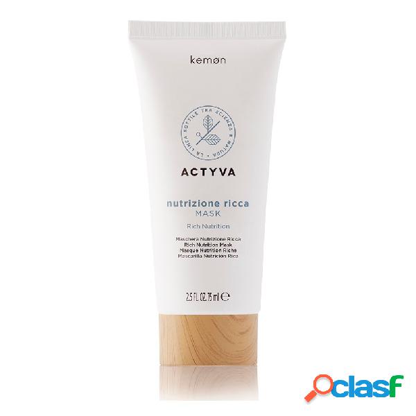 Kemon Actyva - Mascarilla Nutrizione Ricca 75 ml 2463 2463