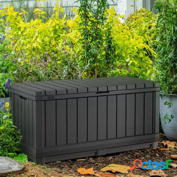 Keter Caja de almacenaje para jardín Kentwood 350 L