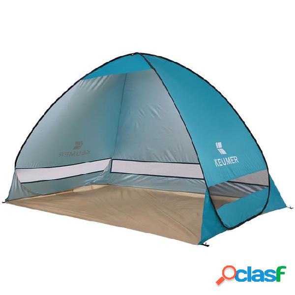 Keumer automatic beach tent 2 persons camping tent uv