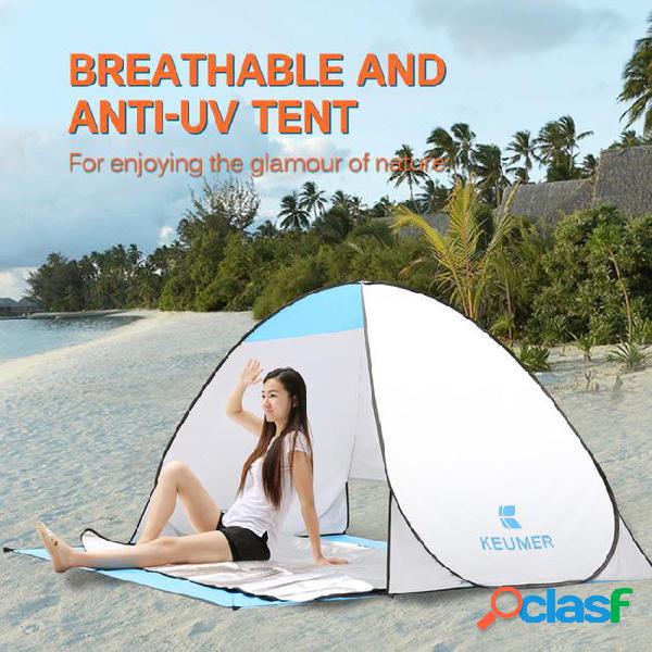 Keumer outdoor camping tent anti uv beach tent instant pop