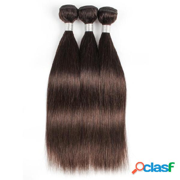 Kisshair brazilian straight hair 3 bundles human hair weave