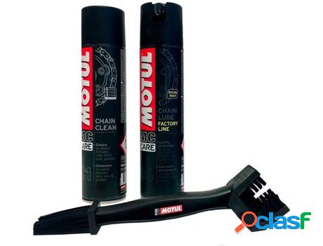 Kit Limpiador de Cadenas para Motos MOTUL C1+C4 Mc Care (400