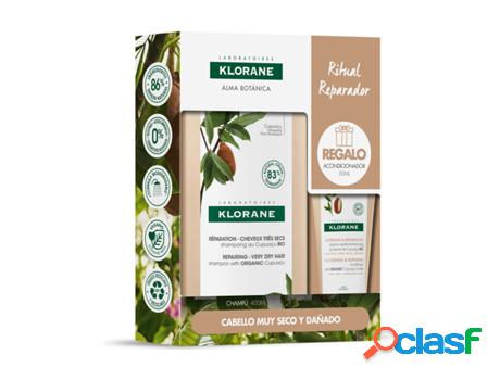 Klorane - Kit xampu de cupuaçu orgânico - reparador -