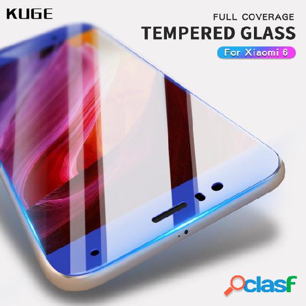 Kuge high quality full cover tempered glass for xiaomi mi 6