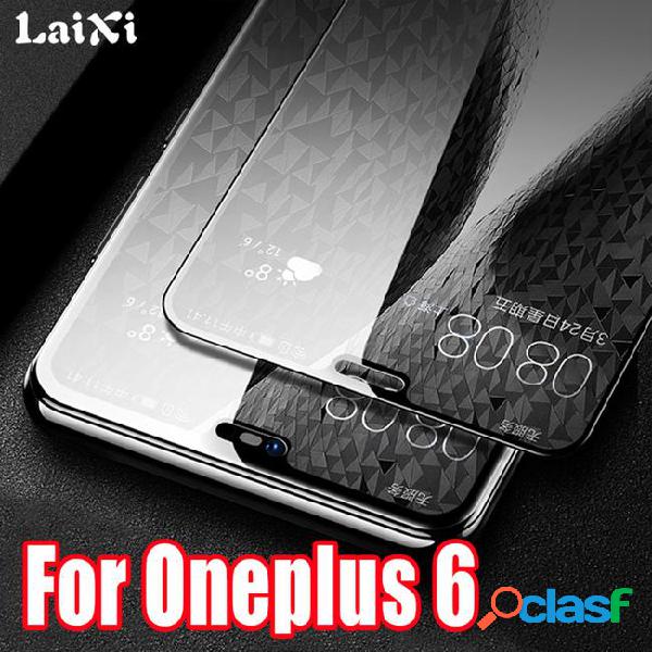 Laixi for oneplus 6 tempered glass oneplus6 screen protector