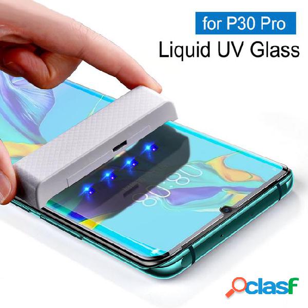 Lamorniea for huawei p30 pro screen protector uv glass for