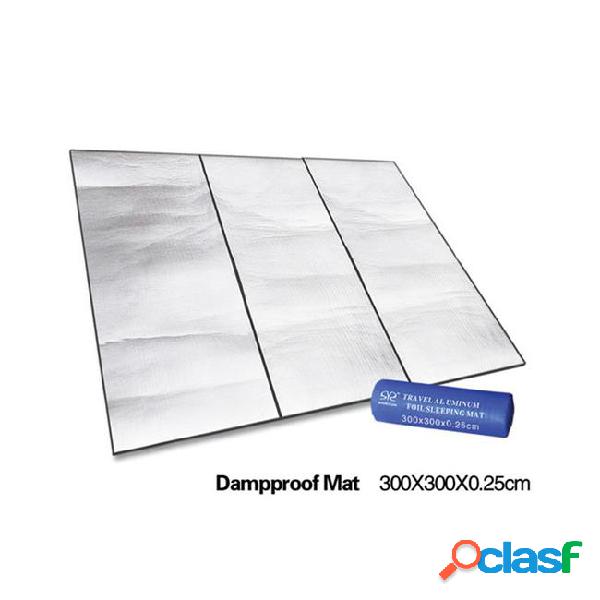Large damproof beach garden aluminum insulation foam mat