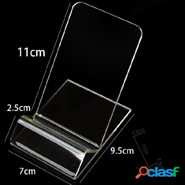 Large size acrylic cell phone stand holder mobile phone