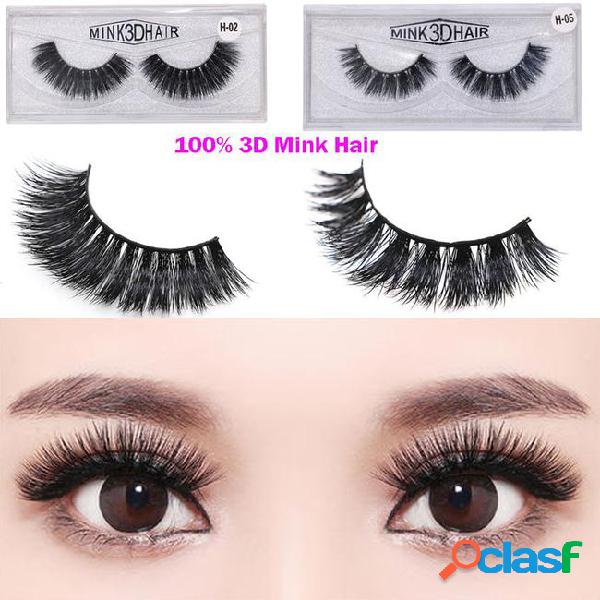 Lashes 3d mink eyelash 3d mink eyelashes packaging box eye