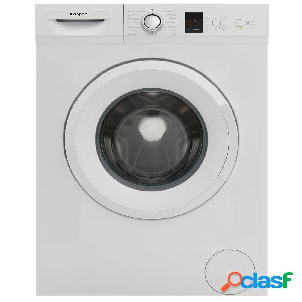 Lavadora ASPES ALF2108 Blanco 8Kg