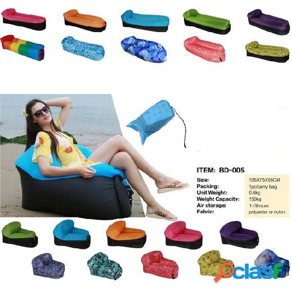 Lazy fast inflatable air sofa foldable outdoor furniture