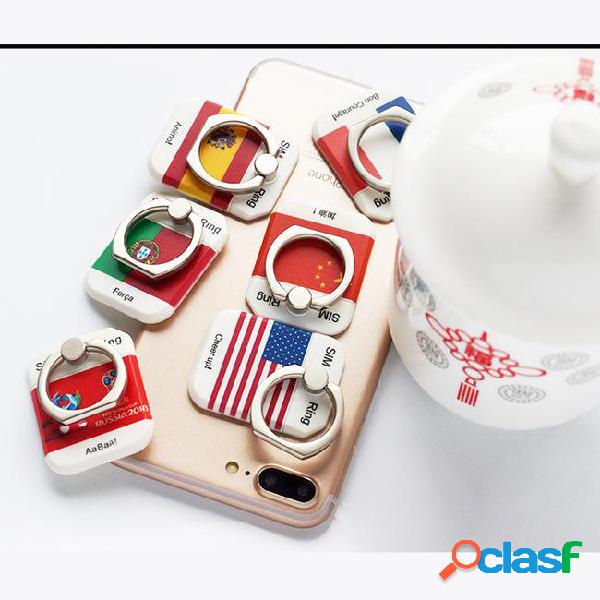 Lazy ring holder stand 360 mobile phone multi-function cell