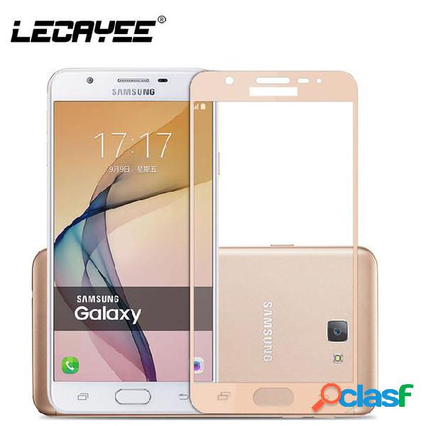 Lecayee tempered glass for galaxy j7 j5 j2 prime full cover