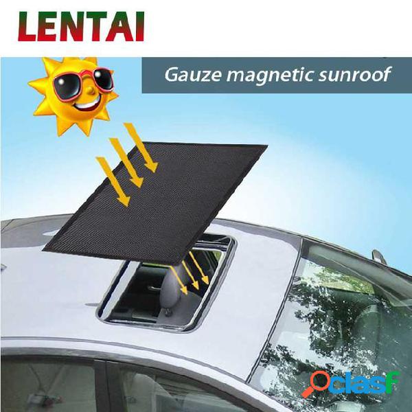 Lentai 1pc car sunroof cover sun visor mesh mosquito dust
