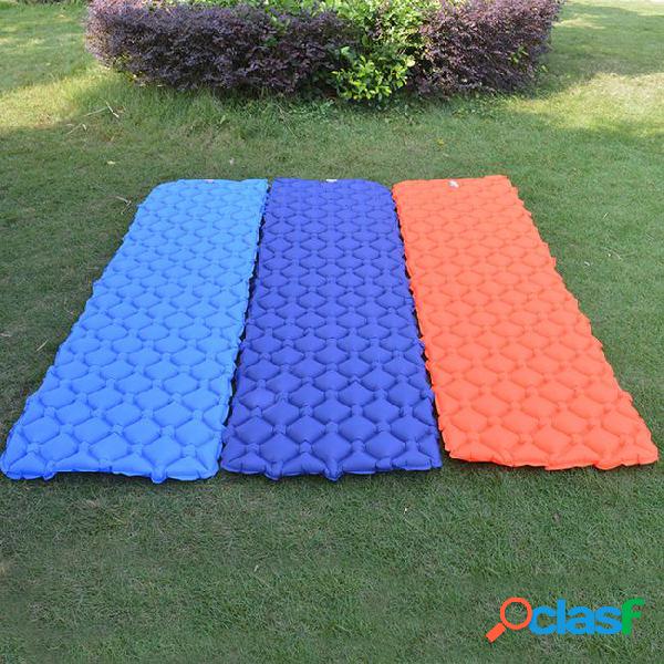 Lightweight inflatable camping mat nylon tpu sleeping pad