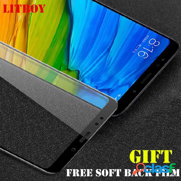 Litboy glass for xiaomi redmi 5 tempered glass 2.5d 9h full