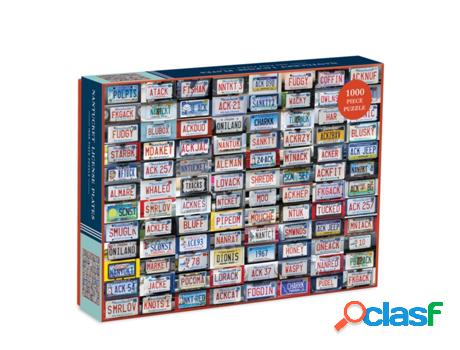 Livro button up america 500 piece puzzle de compiled by busy