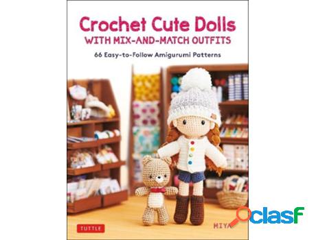 Livro crochet cute dolls with mix-and-match outfits: 66
