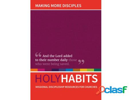 Livro holy habits: making more disciples de edited by andrew