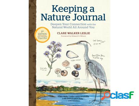 Livro keeping a nature journal, 3rd edition: deepen your