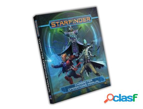 Livro starfinder rpg character operations manual hc de