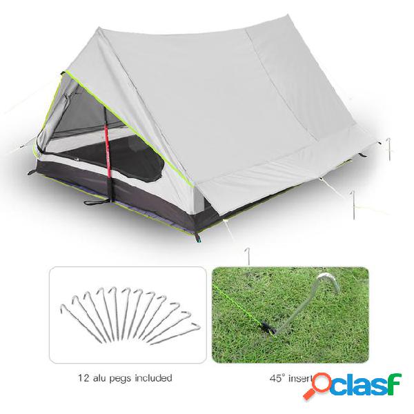 Lixada double door mesh tent ultralight 2 person beach tent