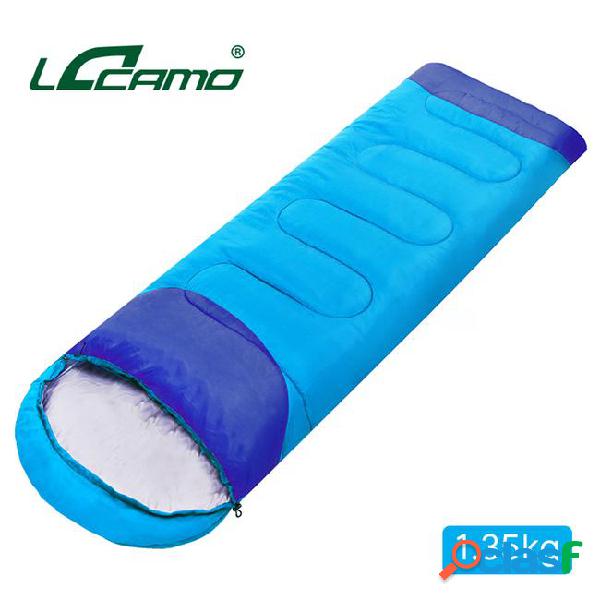 Locamo unisex blue waterproof spring autumn sleeping bag