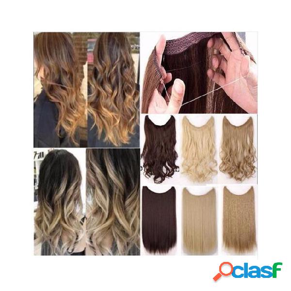 Long straight high natural colors silky high temperature