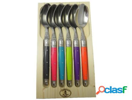 Lote de 6 Cucharas de Mesa JEAN DUBOST