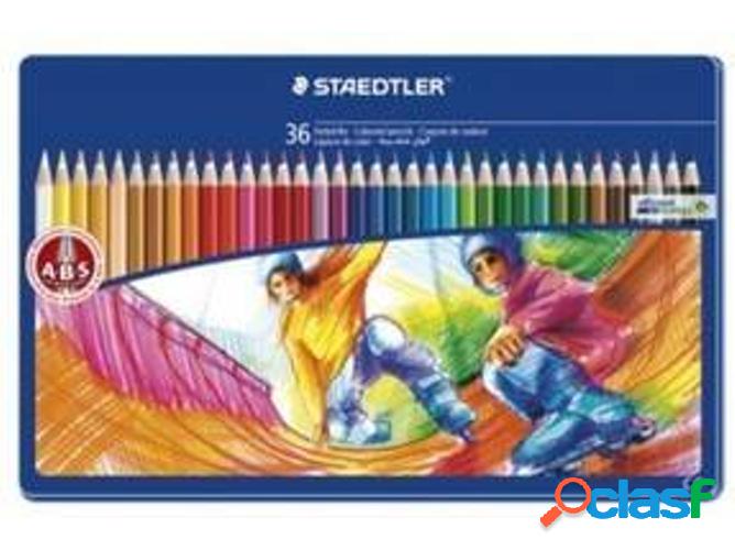Lápiz de Color STAEDTLER Estojo de Metal (Caja de 36)
