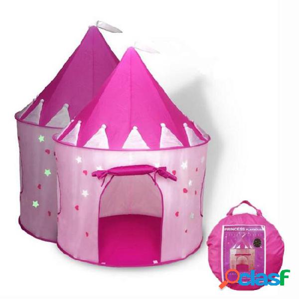 Luminous pop up playhouse princess castle indoor outdoor