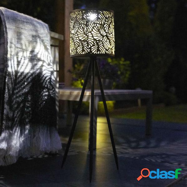 Luxform Lámpara solar LED con trípode para jardín Forest