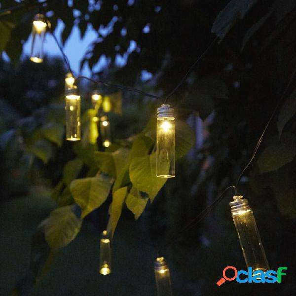Luxform Lámparas solares LED para fiestas 14 uds Gordo