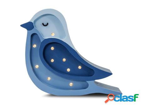 Luz Quitamiedos LITTLE LIGHTS (Madera - Azul - 18 x 21 x 5,5