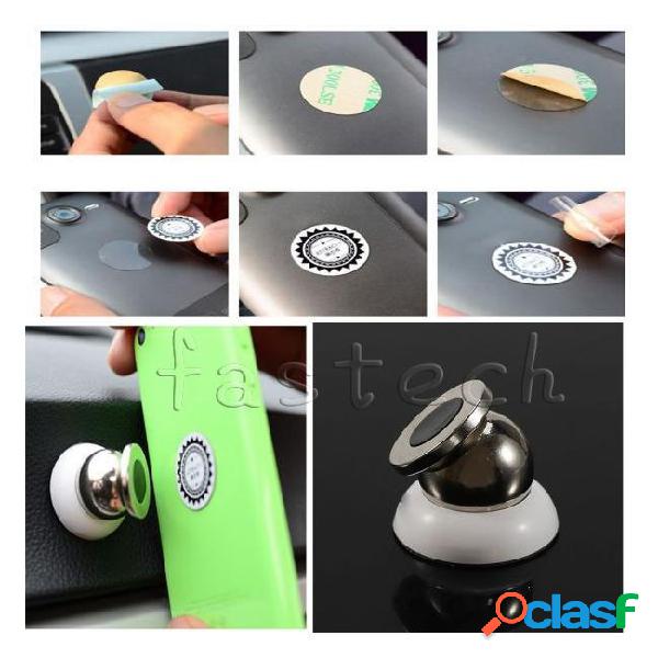 Magnetic 360 degree rotation mini phone car holder magnet