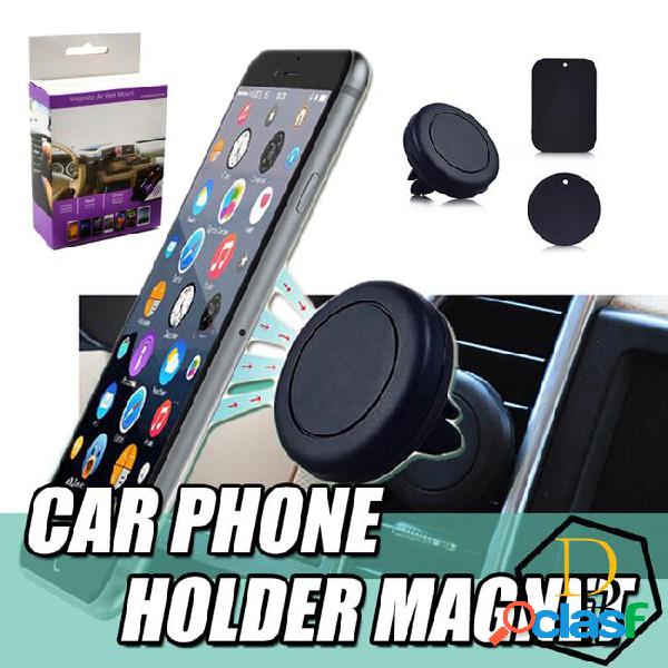 Magnetic dashboard car air vent cell phone mount holder for