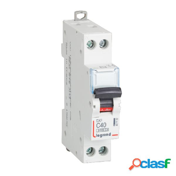 Magnetotermico legrand dx3 60-10ka 40a 1 modulo