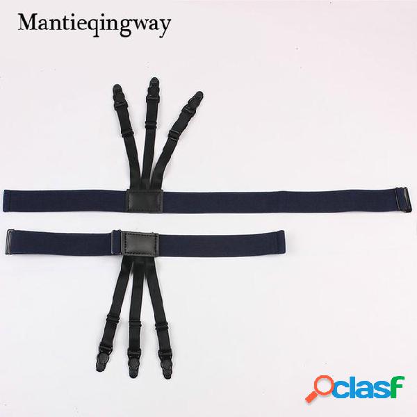 Mantieqingway high quality 1 pair suspenders for men shirt