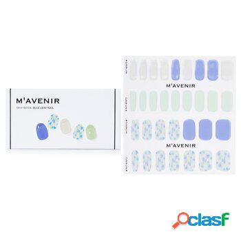 Mavenir Nail Sticker - # Blue Leaf Nail 32pcs
