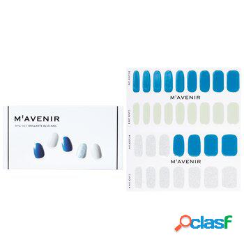 Mavenir Nail Sticker - # Brillante Blue Nail 32pcs