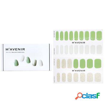 Mavenir Nail Sticker - # Brillante Green Nail 32pcs