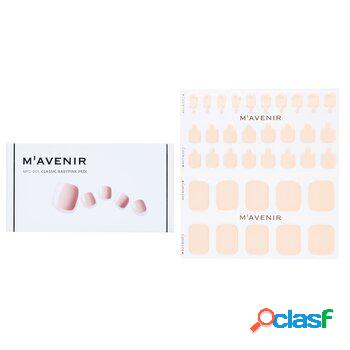 Mavenir Nail Sticker - # Classic Babypink Pedi 36pcs