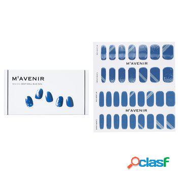 Mavenir Nail Sticker - # Deep Shell Blue Nail 32pcs