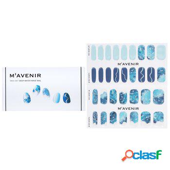 Mavenir Nail Sticker - # Deep Water Wave Nail 32pcs
