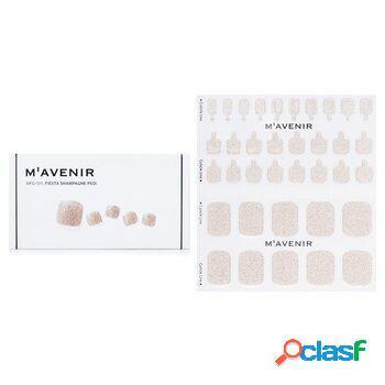 Mavenir Nail Sticker - # Fiesta Shampagne Pedi 36pcs