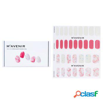 Mavenir Nail Sticker - # Rose Quartz Marble Nail 32pcs