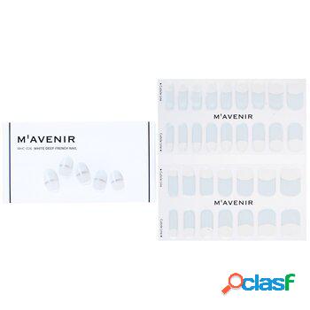 Mavenir Nail Sticker - # White Deep French Nail 32pcs