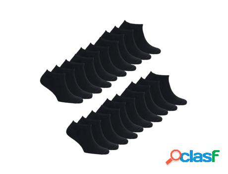 Medias BRANDCUTS Mujer (36/41 - Negro - Pack 20)