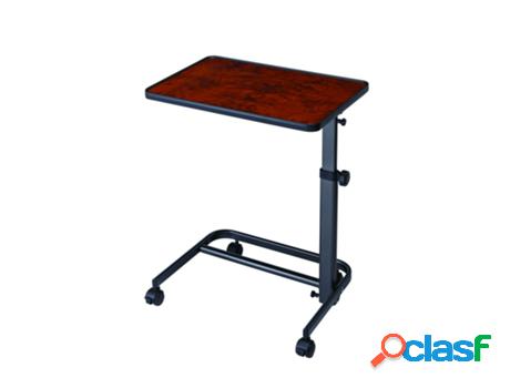 Mesa Auxiliar HERDEGEN para Cama Silla o Sofá Nogal Tablero